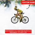 thumbnail image 3 of Personalized Mountain Biking Ornament, Custom Name & Year Christmas Tree Ornaments 2025, Xmas Cyclist Gifts, Mountain Bike Biking Rider Xmas Holiday Keepsake, Bicycle Racing Sport Presents (Style 10), 3 of 7