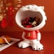 thumbnail image 3 of Caja de almacenamiento de llaves creativa con forma de figura de tigre boquiabierto. blanco, 3 of 9