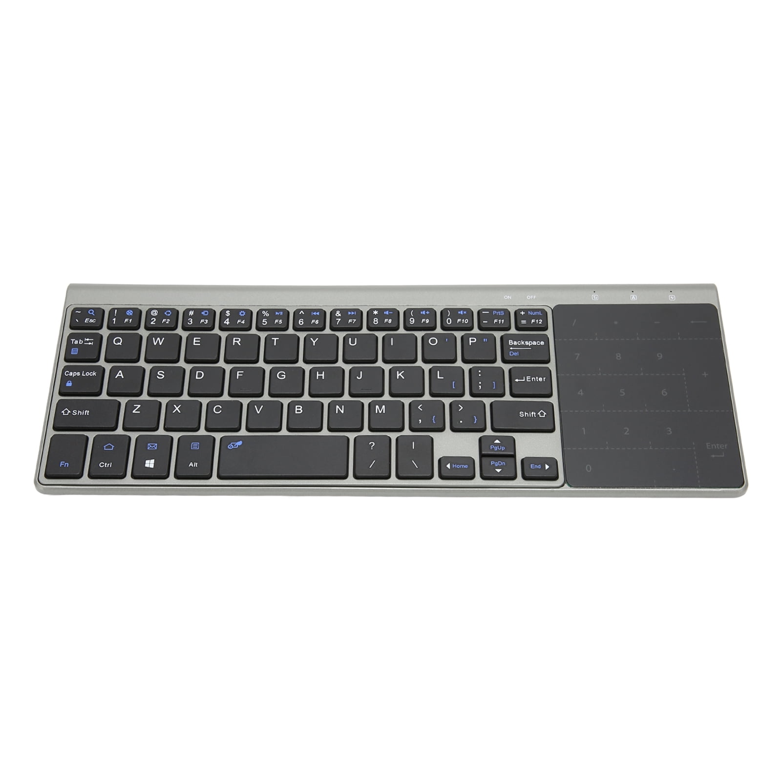 Touchpad Keyboard, Portable Wireless Keyboard With Touchpad  For Computer For TV Box For Laptop