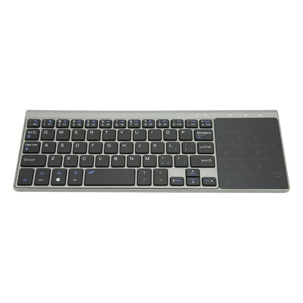 2,4G Teclado Inalámbrico Touchpad 2 en 1 Teclado Inalámbrico Portátil Con Panel Táctil sensible para ios para Para