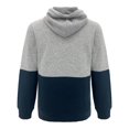 thumbnail image 2 of Sudadera George Talla G con Capucha 2 Bloques Azul Marino con Gris Jaspe, 2 of 4