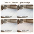 thumbnail image 7 of ODIKA 8'x10' Washable Area Rug Large Bound Heathered Marled Speckle Gradient Contemporary for Living Room, Under Sectional, Family , Durable, Non-Slip, 7 of 7