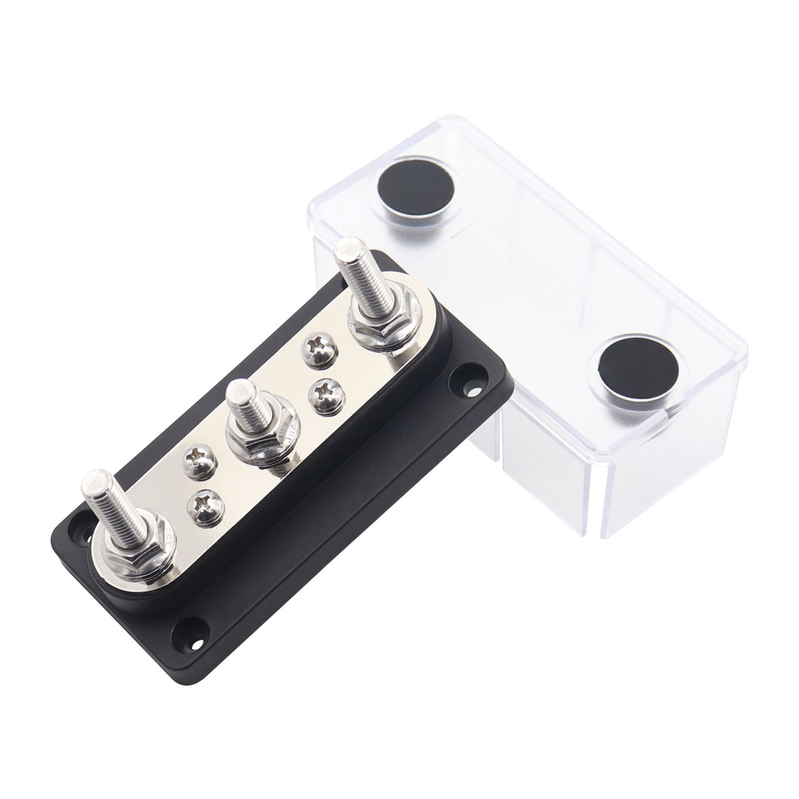 Car Terminal Block Bus 48V 150A Terminal Block Power Distribution Block M8 Termianl Bus for Automobile