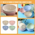 thumbnail image 5 of Raindrops 4Pcs Unbreakable Breakfast Bowls Reusable Oatmeal Salad Bowls Rice Bowls Cereal Bowls, 5 of 7