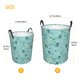 thumbnail image 3 of Fotbe Hawaiian Style Cesto de Ropa con Asas, Cesto Impermeable de Gran Capacidad, Bolsa de Lavado para Dormitorio, Cesto de Ropa con Ruedas y Asas-Medium, 3 of 6