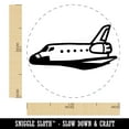 thumbnail image 2 of Space Shuttle Self-Inking Rubber Stamp Ink Stamper - Purple Ink - Medium 1 Inch, 2 of 7