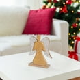 thumbnail image 2 of Wooden Beaded Angel Décor (White), 2 of 3