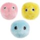 thumbnail image 3 of 26-27 Interactive Cat Toy with Bird Calls, Frogs and Crickets, Plush Cat Balls to Chase (3pcs), 3 of 4