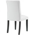thumbnail image 4 of Modway Duchess 21" Modern Button Tufted Vegan Leather Dining Chair, White, 4 of 4