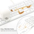 thumbnail image 5 of Allinside Housse de Clavier Blanche pour Clavier Filaire USB iMac A1243 MB110LL/B, 5 of 5