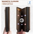 thumbnail image 3 of Tarjeteros de piel Wallet BULLIANT con clip para billetes para hombre, 3 of 7