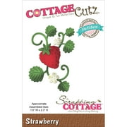 Cottagecutz Petites Die -strawberry 1.6"x2.3"