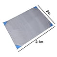 thumbnail image 2 of Esterilla de camping para exteriores, impermeable, cómoda y plegable, para pícnic, césped, resistente a la humedad, de poliéster, a cuadros, para playa; cabe fácilmente en una bolsa pequeña, lavable,, 2 of 5