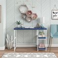 thumbnail image 2 of Sofia Kids Desk with Reversible Shelves, Navy, 2 of 9