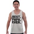 thumbnail image 5 of Best Papa Ever World's Coolest Dad Tank Top Sleeveless Tee Men Brisco Brands M, 5 of 6