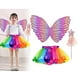 thumbnail image 3 of Disfraz de mariposa para niñas Rosado Colcomx Disfraz de ala de hada, 3 of 8