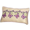 Collections Etc Flying Butterflies Throw Pillow