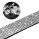 thumbnail image 4 of Collar para perro con diamantes de imitación Haoyueer Cute Dazzling Sparkling Purple, 4 of 4