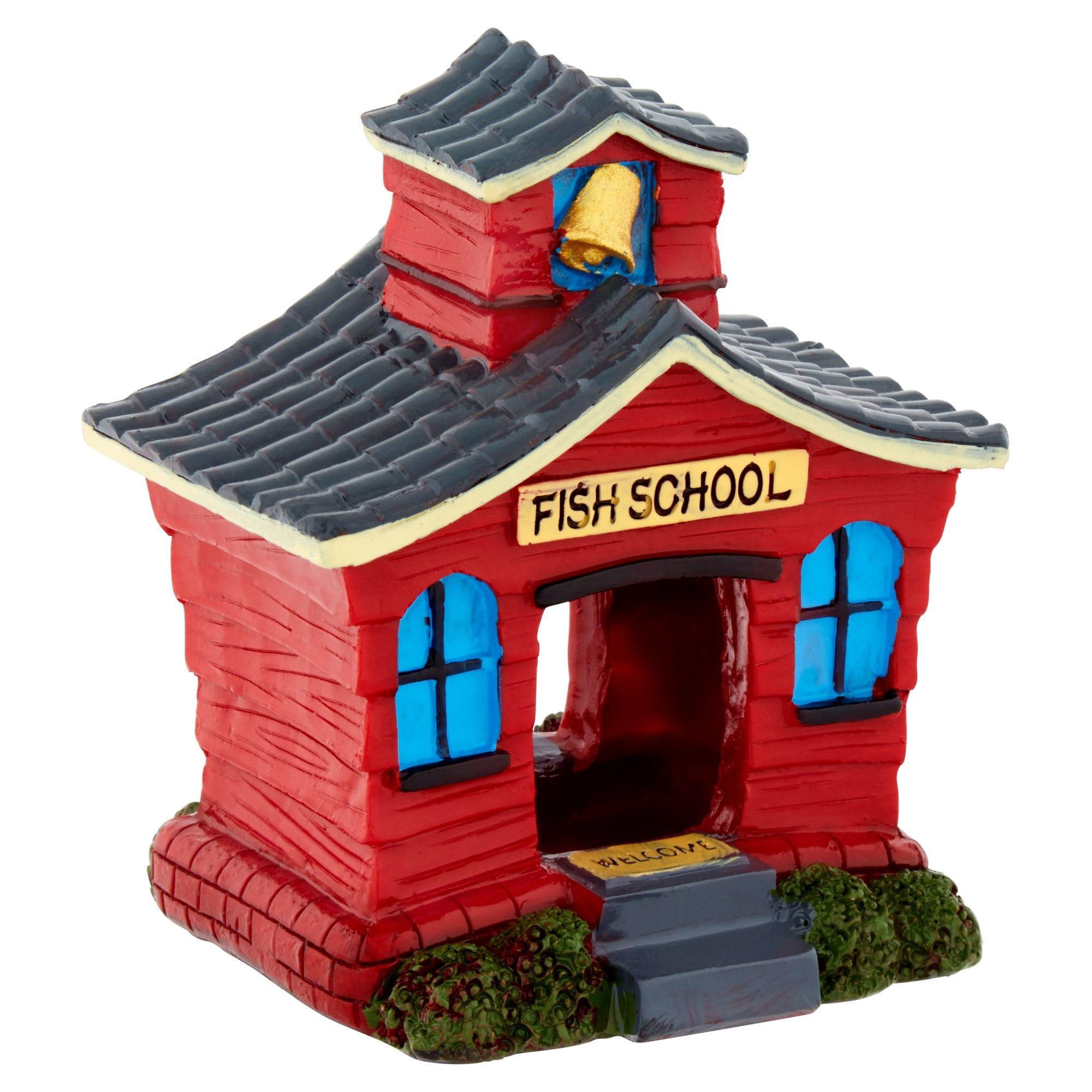 Sporn Aquatics Red Fish School Aquarium Ornament