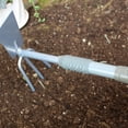 thumbnail image 4 of Pala, azada y rastrillo para una plantación perfecta, trío de herramientas de jardinería esenciales, compactas y eficientes, 4 of 4