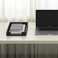 thumbnail image 1 of Leather Desk Organizer Tray, Stackable Leather Tray, Desk Organizers and Accessories, Magazine File for Office Supplie, 1 of 5