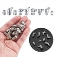 thumbnail image 5 of Kit de Accesorios de Engrase Métricos de 180 Piezas, Surtido de Zerk de Grasa Hidráulica M6 M8 M10 45 de 90 Grados para Grasa Mecánica en Ángulo, 5 of 5