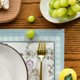 thumbnail image 5 of Set of 4 12x18 Inch Blue Birds and Flowers Placemats for Decoration, 5 of 5