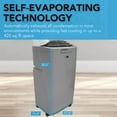 thumbnail image 3 of Whynter Dual Hose Portable Air Conditioner with Dehumidifier & Fan 420 sq ft Efficiency 13,000 BTU ARC-131GD, 3 of 6