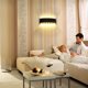 thumbnail image 4 of Lámpara de pared LED resistente al agua para exteriores con carcasa negra 12W12 luz cálida para la cabeza Adepaton GX-052-1, 4 of 9