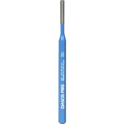 Dasco 584-0 Pin Punch, 3/16 in Tip, 5-1/2 in OAL, High Carbon Steel
