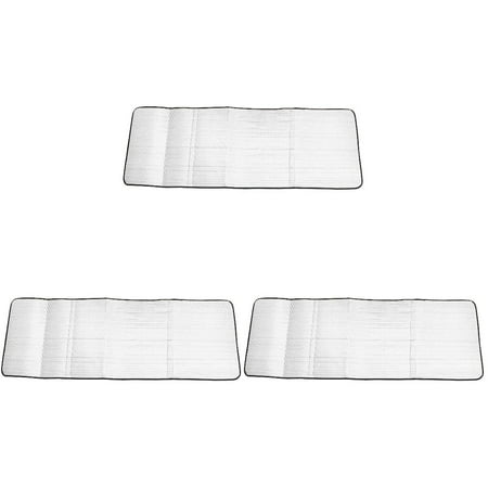 

3pcs Air Conditioner Cover Protective Cover Outdoor Air Conditioning Sun Shade Protection Silver