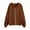Brown1, variant on Girls Solid Full Zip Hoodie Sweatshirt Casual Lightweight Everyday wear for Kids 3-16Years