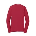 thumbnail image 6 of Port & Co PC381LS Long Sleeve Performance Blend Tee, Red - Large, 6 of 6
