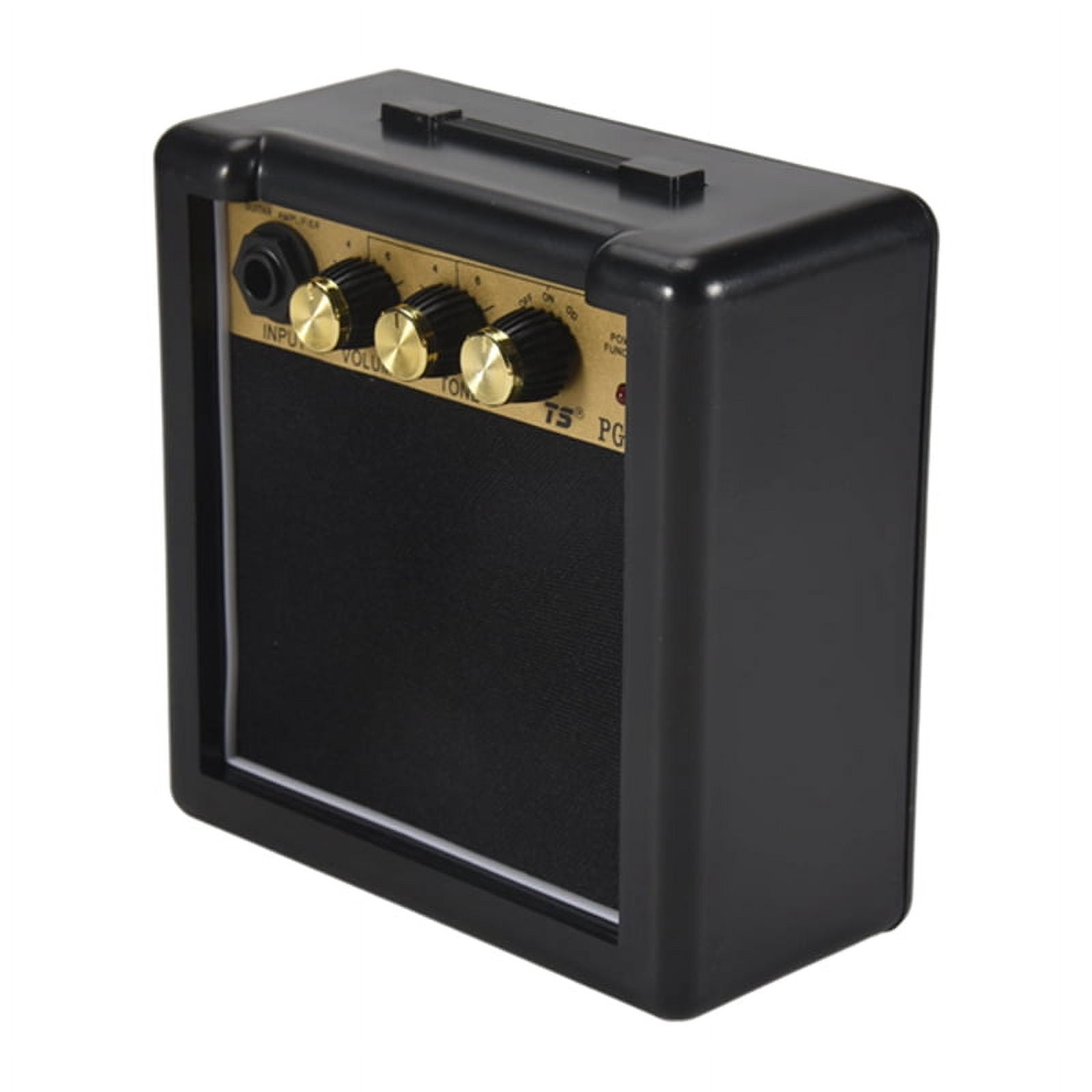 Portable Mini Guitar Bass Amplifier Guitarra AMP 5W Speaker Clip-On Guitar Parts Accessories for Acoustic Electric Guitar PG-3