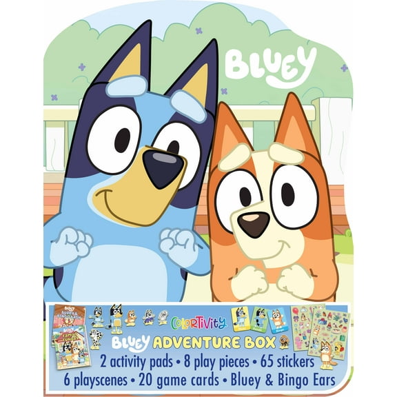 Bluey Colortivity: Adventure Box (Hardcover)
