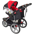 thumbnail image 3 of Carriola Baby Trend Range Jogger Portabebe Red, 3 of 5