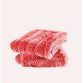 thumbnail image 2 of Home Soft Things Super Soft Decorative Pillow Covers, Set of 2, Sugar Coral, 26" x 26", 2 of 3