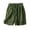 X-8Green, variant on YMNXA Women's Summer Shorts Drawstring Elastic Waist Solid Color Hollow Out Lace Breathable Comfortable Shorts With Pockets For Casual Daily Wear,Khaki,M