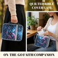 thumbnail image 4 of ZUXONGSY Skull Rose Print Bible Case for Women Quilted Bible Bag Multifunctional Journal Case with Pen Slots Scripture Bag for Daily Use, 4 of 7