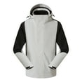 thumbnail image 2 of Puntoco Chaqueta Informal Holgada De Manga Larga Con Capucha Y Cremallera Para Hombre, 2 of 8