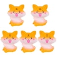 thumbnail image 3 of DEMACRIO 5Pcs Resin Tiger Statue Mini Tiger Action Figure Home Decor Living Room present, 3 of 8