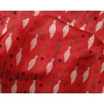 thumbnail image 4 of oneOone Silk Tabby Crimson Red Fabric Halloween Sewing Fabric By The Yard Printed Diy Clothing Sewing Supplies 42 Inch Wide, 4 of 4