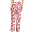 thumbnail image 3 of Picia Sweet Watermelon Womens Soft Woven Cotton Elastic Waistband Sleep Pajama Pant Lounge Sleep Pant With Pockets And Drawstring-XX-Large, 3 of 9