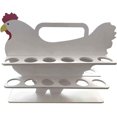 thumbnail image 1 of HAHADAXA Egg Storage Rack Wooden Egg Storage Rack Portable Countertop Double Layer Egg Tray Kitchen Storage Organizing Rack, 1 of 7