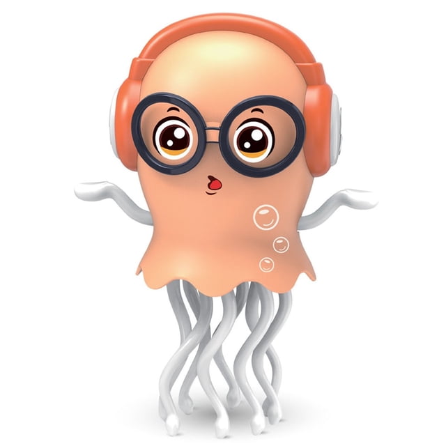 Pulpo Bailarín Interactivo, Juguete Eléctrico para Caminar, Bailar, con Música y Luces, Juguetes Electrónicos para Mascotas para Niños. A