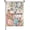Easter Eggs, variant on Home Sweet Home Spring Summer Small Decorative Garden Flag, Chair Poppy Hydrangea Flower Eucalyptus Leaves Yard Lawn Outside Decor, Blue Plaid Farmhouse Outdoor Decoration Double Sided 12.5 x 18
