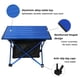 thumbnail image 3 of Mesa de Camping Portátil ROCK CLOUD Ultraligera de Aluminio Azul, 3 of 7