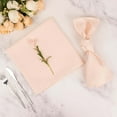 thumbnail image 6 of Efavormart 5 Pack | Blush 200 GSM Premium Polyester Dinner Napkins, Seamless Cloth Napkins - 20"X20", 6 of 10