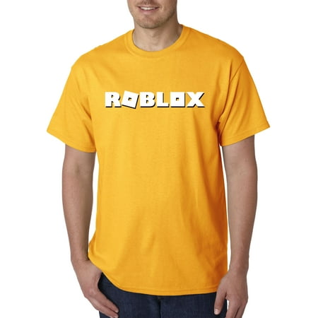 New Way New Way 923 Unisex T Shirt Roblox Logo Game Accent Small - new way new way 923 unisex t shirt roblox logo game accent small gold walmart com