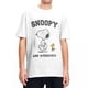 thumbnail image 2 of Camiseta de Snoopy y Charlie Brown para hombre, camisetas vintage de Peanuts, 100 % algodón, camisetas hippies de cuello redondo de verano, camisetas de gran tamaño, 2 of 5
